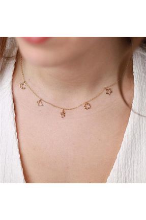 گردنبند طلا طلائی زنانه 14 عیار Siena - کد 929426467