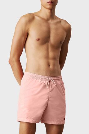 شلوارک ساحلی صورتی مردانه پلی استر Calvin Klein - کد 929479359