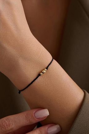 دستبند طلا قرمز زنانه 14 عیار Bayar Gold - کد 929272945