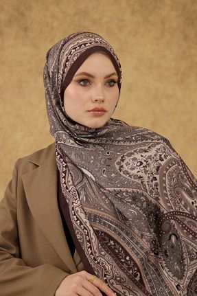 شال رنگی زنانه پنبه پلی استر İpekhan - کد 928525517
