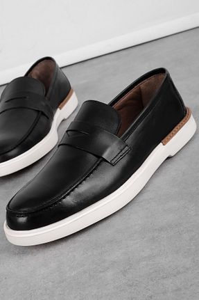 کفش کژوال مشکی مردانه پاشنه کوتاه (1 - 4 سانتی متر) LAL SHOES & BAGS - کد 929290874