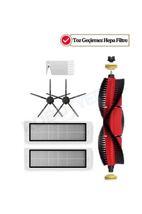 اکسسوری جاروبرقی سفید robotyedek - کد 122974518