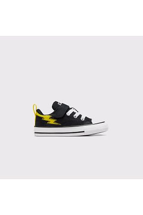 کفش اسنیکر مشکی بچه گانه بند دار Converse - کد 868644219