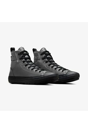بوت / نیم بوت طوسی زنانه پاشنه تخت Converse - کد 929302719