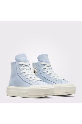 کفش اسنیکر آبی زنانه بند دار Converse - کد 865339690