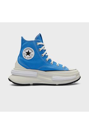 کفش اسنیکر آبی زنانه بند دار Converse - کد 865355782