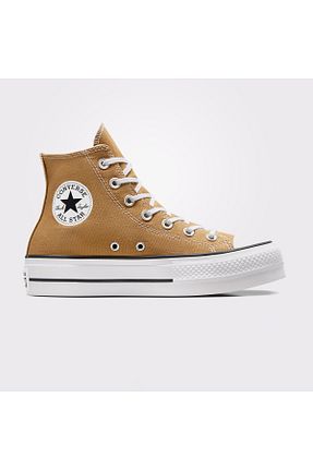کفش پیاده روی زرد زنانه پارچه ای Converse - کد 871232844