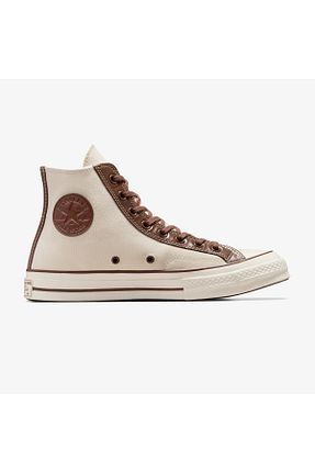 کفش اسنیکر قهوه ای زنانه بند دار Converse - کد 902062151