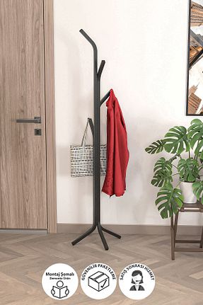 چوب لباسی مشکی فلزی Bofigo - کد 929294980
