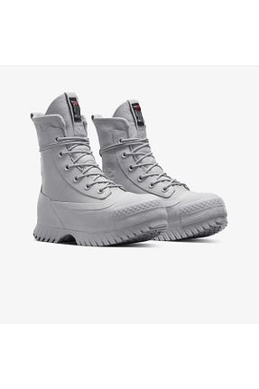 بوت / نیم بوت طوسی زنانه پاشنه تخت Converse - کد 902031972