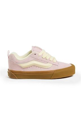 کفش اسنیکر صورتی زنانه بند دار Vans - کد 929297789
