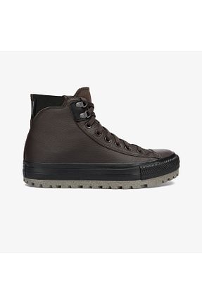 بوت / نیم بوت قهوه ای زنانه پاشنه تخت Converse - کد 929302671