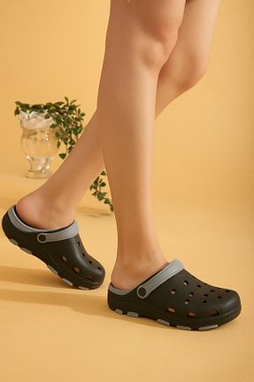 دمپائی مشکی زنانه چرم مصنوعی HKM shoes - کد 929301371