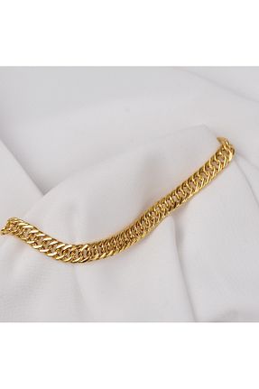 دستبند طلا طلائی زنانه 22 عیار kuyumcu nurettin - کد 809707422