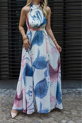 لباس آبی زنانه بافتنی Neşeli Butik - کد 929337227