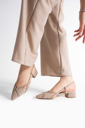 بابت بژ زنانه پارچه ای sensual shoes - کد 929312807