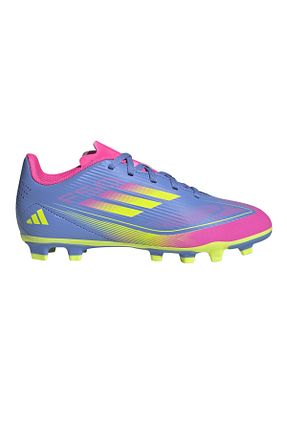 کفش فوتبال چمنی آبی بچه گانه adidas - کد 922797672