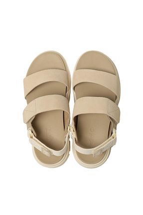 صندل بژ زنانه پاشنه تخت Timberland - کد 901762792
