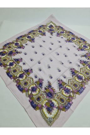 روسری رنگی %100 پنبه Safir Tuhafiye - کد 929350834
