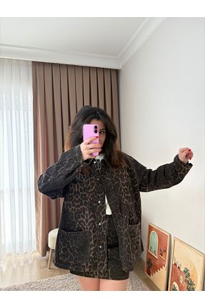 کت قهوه ای زنانه رگولار MahraWear - کد 929355520