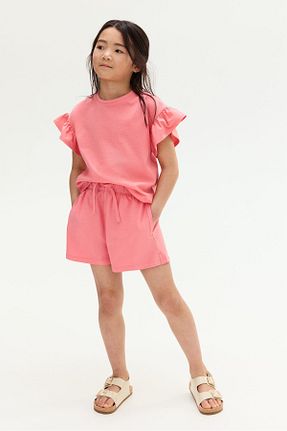 شلوارک و برمودا صورتی بچه گانه رگولار H&M - کد 929580165