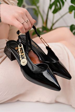 بابت مشکی زنانه چرم لاکی VİP SMR MODA - کد 929363587