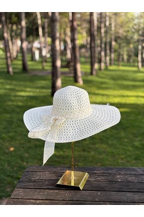 کلاه زنانه حصیر MODA - کد 929365546