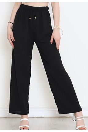 شلوار حجاب مشکی زنانه ویسکون moda zümra - کد 929050843