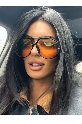 عینک آفتابی نارنجی زنانه 60 Kapin - کد 929369887