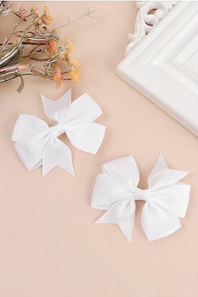 گیره سر سفید زنانه ساتن PREGIO - کد 929382404