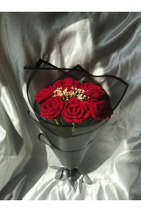 گل خشک و مصنوعی قرمز PEGG - کد 929385701