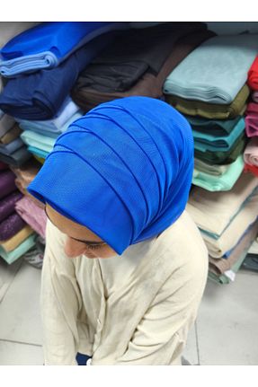 روسری آبی İpek Tivil Gülnur tasarım - کد 929403317