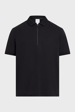 پولوشرت مشکی مردانه %100 پنبه Calvin Klein - کد 929603961