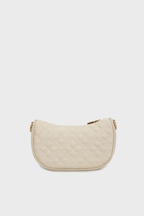 کیف دوشی بژ زنانه چرم مصنوعی Love Moschino - کد 929404509