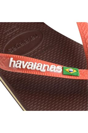 دمپائی قهوه ای زنانه پاشنه تخت Havaianas - کد 683111704