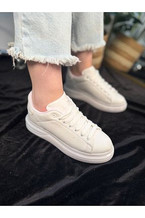 کفش اسنیکر رنگی زنانه بند دار İmerShoes - کد 929589958