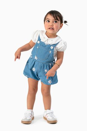 ست نوزادی آبی بچه گانه پنبه ای Jikko Baby - کد 929611772