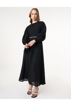 لباس حجاب مشکی زنانه رگولار Kayra - کد 928548817