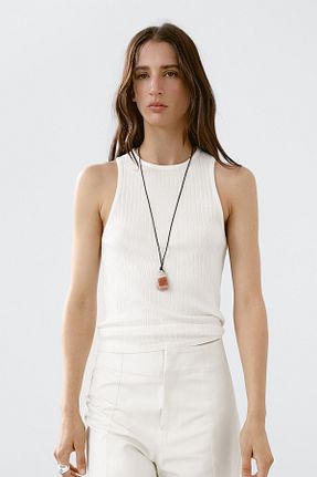 تیشرت زنانه یقه دوچرخه Massimo Dutti - کد 929613063