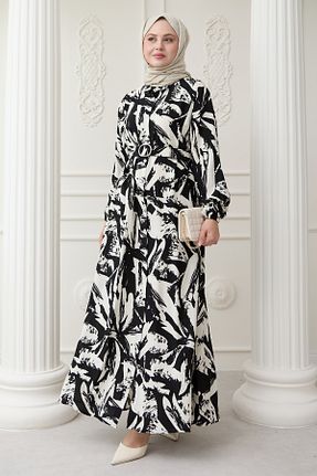 لباس حجاب مشکی زنانه رگولار InStyle - کد 929425752