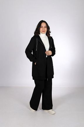 ست گرمکن حجاب مشکی زنانه اسلیم Butik - کد 924037920