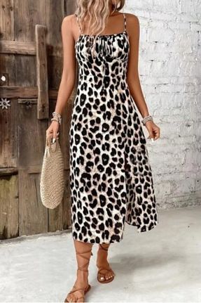 لباس قهوه ای زنانه بافتنی Mossta - کد 929440623