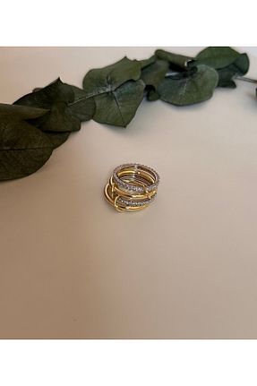 انگشتر استیل (فولاد) طوسی زنانه استیل (فولاد) YENGEÇ - کد 929454274