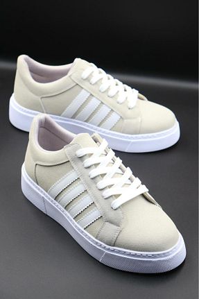 کفش اسنیکر طوسی مردانه بند دار MY GROSS SHOES - کد 929474743