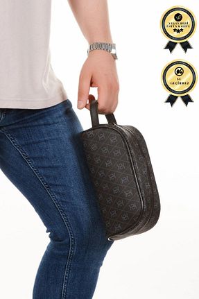 کیف دستی مشکی مردانه سایز متوسط CERFF LEATHER CLUP - کد 830831344