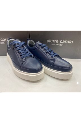 کفش کژوال سرمه ای مردانه چرم خالص Pierre Cardin - کد 929481427