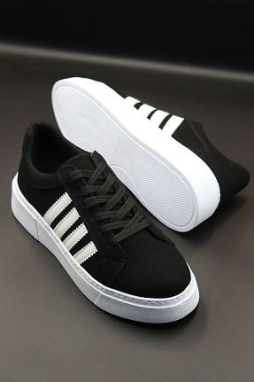 کفش اسنیکر مشکی مردانه چرم اصل MY GROSS SHOES - کد 929474752