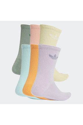 جوراب اسپرت بنفش زنانه پنبه ای adidas - کد 929301059