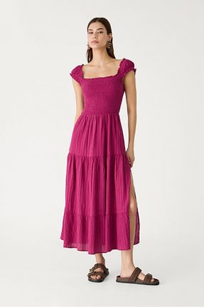 لباس زرشکی زنانه بافتنی Stradivarius - کد 929494456