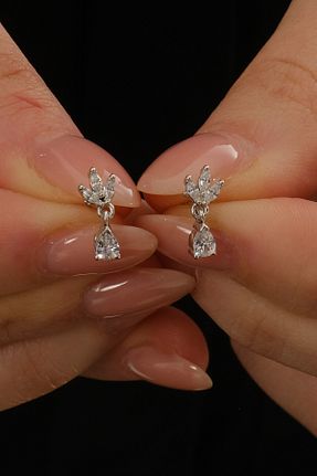 گوشواره نقره زنانه 925 عیار Söğütlü Silver - کد 929501913